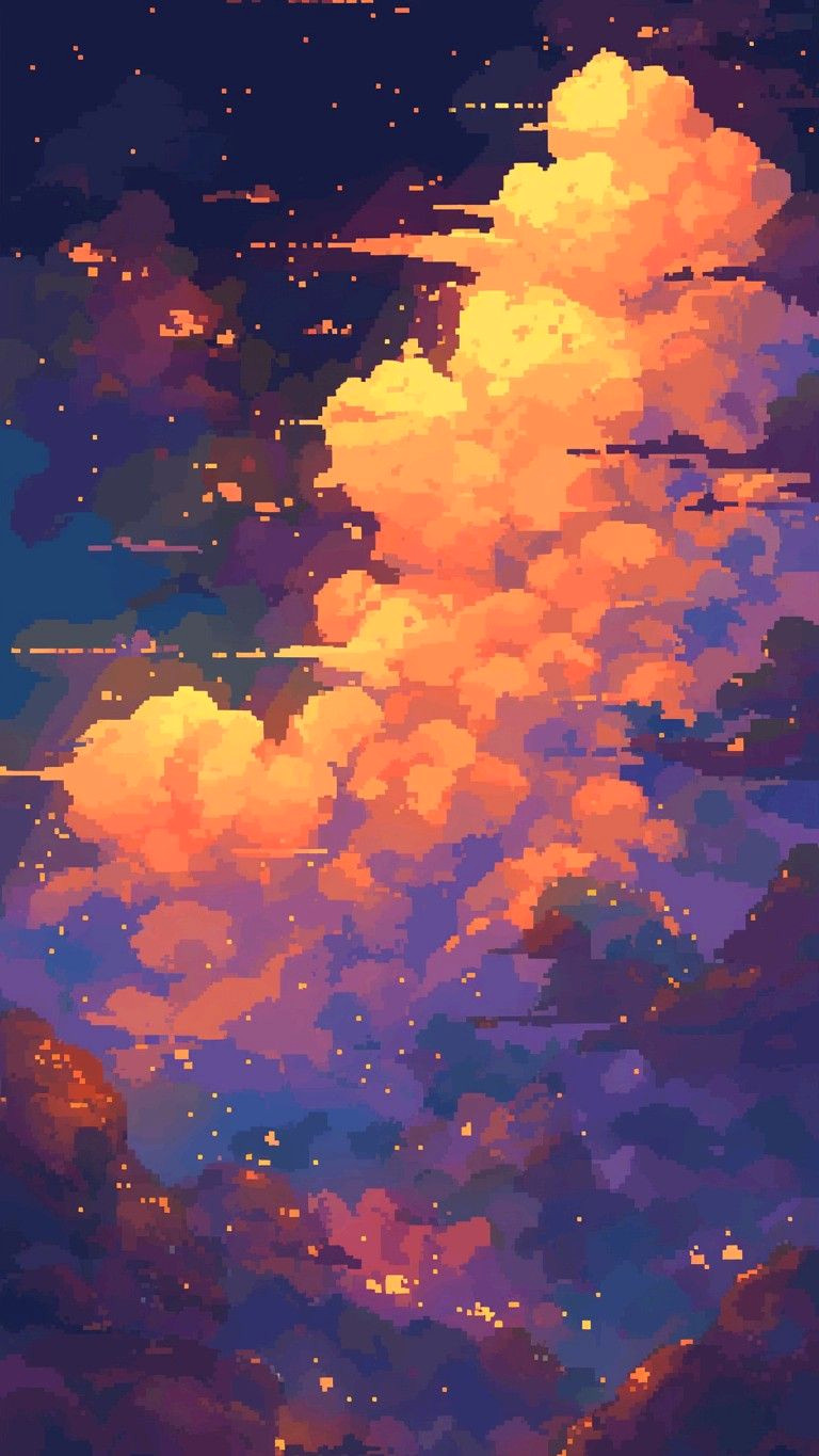 Dazzling Celestial Blooms: Space Dust Clouds