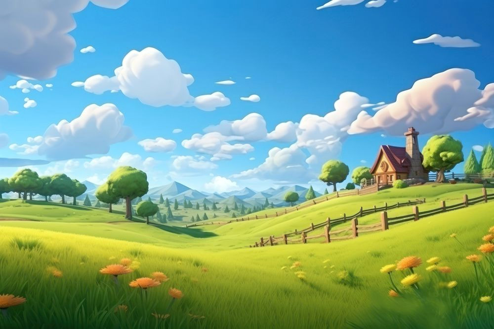 Breathtaking Grassland Backdrops