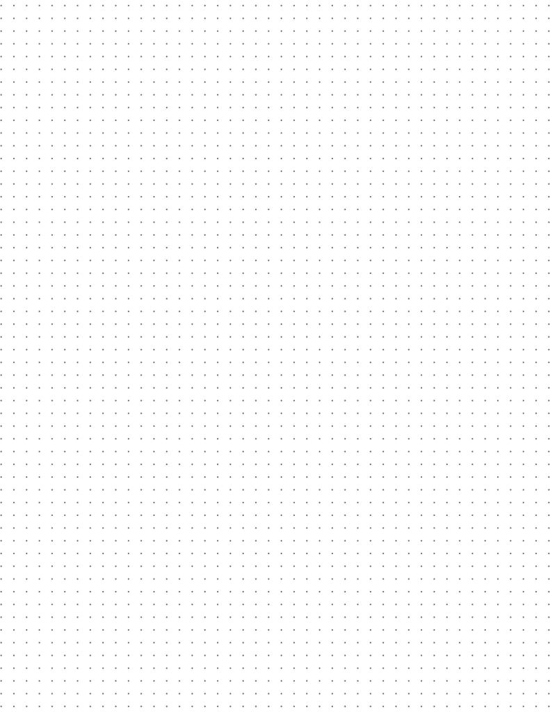 Unlock Endless Creativity with These 2mm Dot Grid Paper Templates