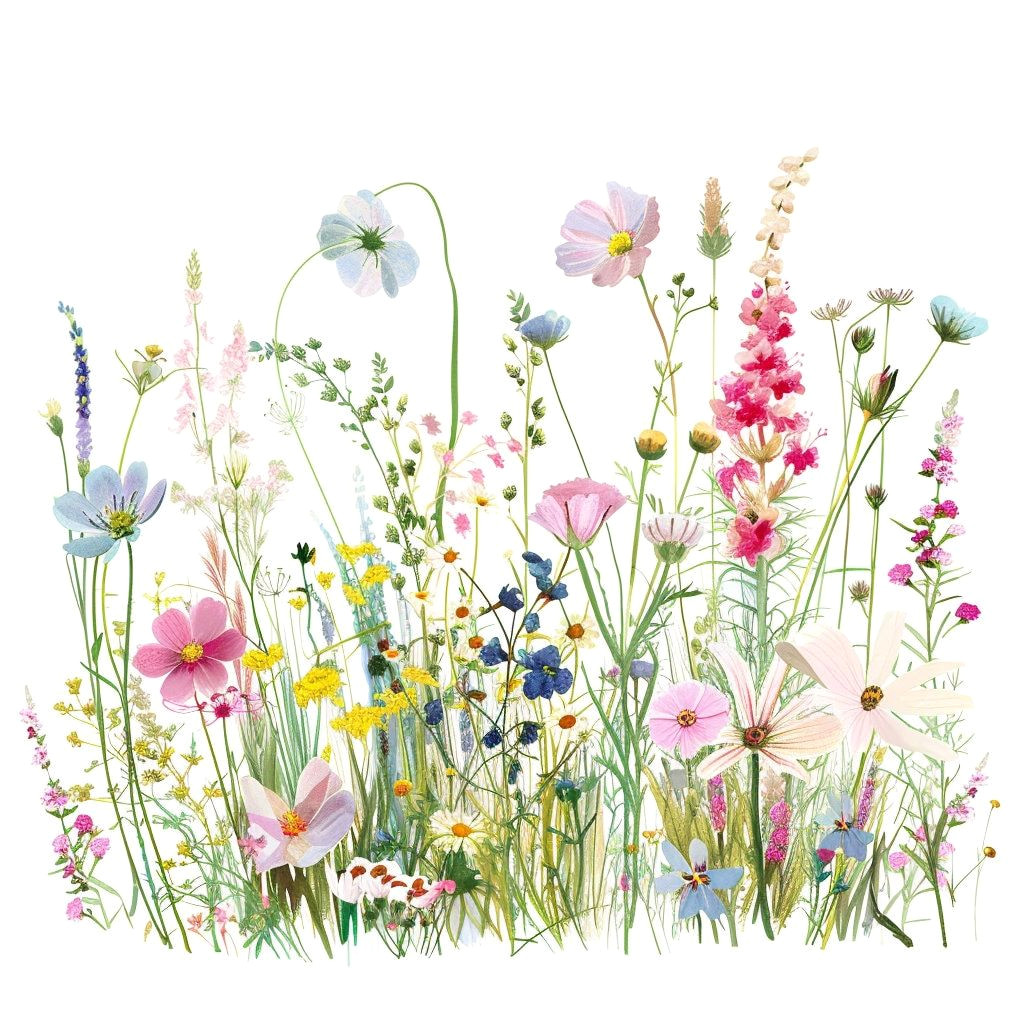 FREE Wildflower Clipart: 36 PNG Images for Summer Projects