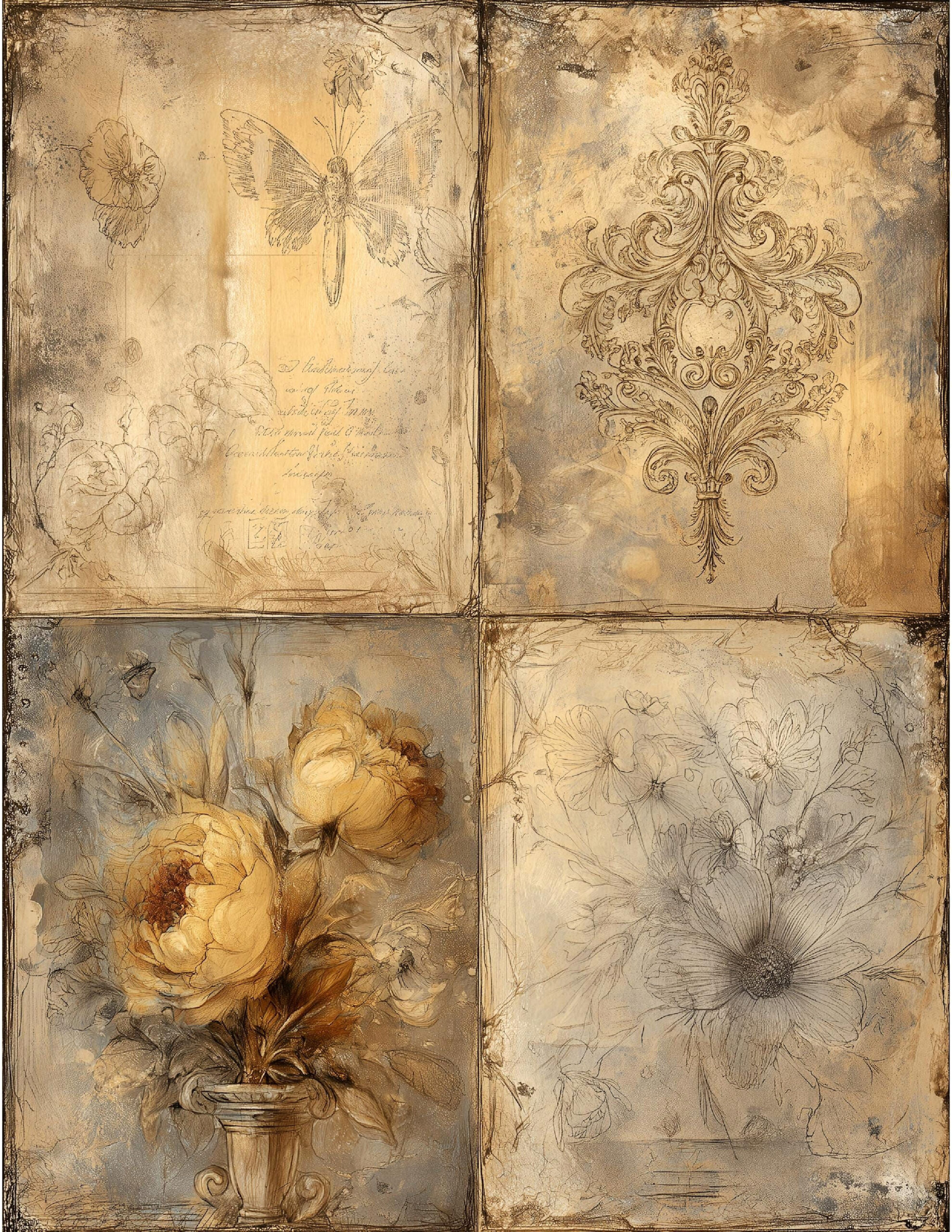 20 Stunning Butterfly Scrapbooking Papers