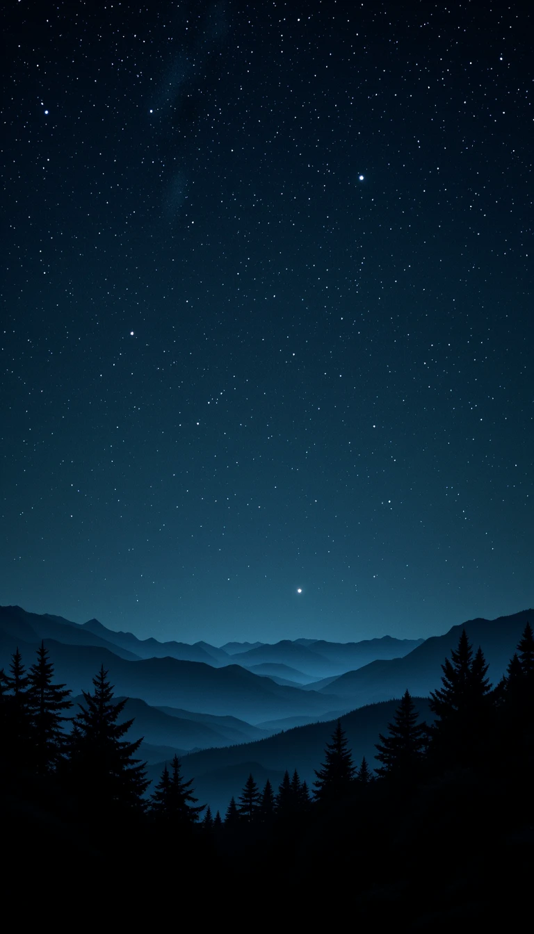 Dark Oasis: 10 Peaceful Night Mood Wallpapers