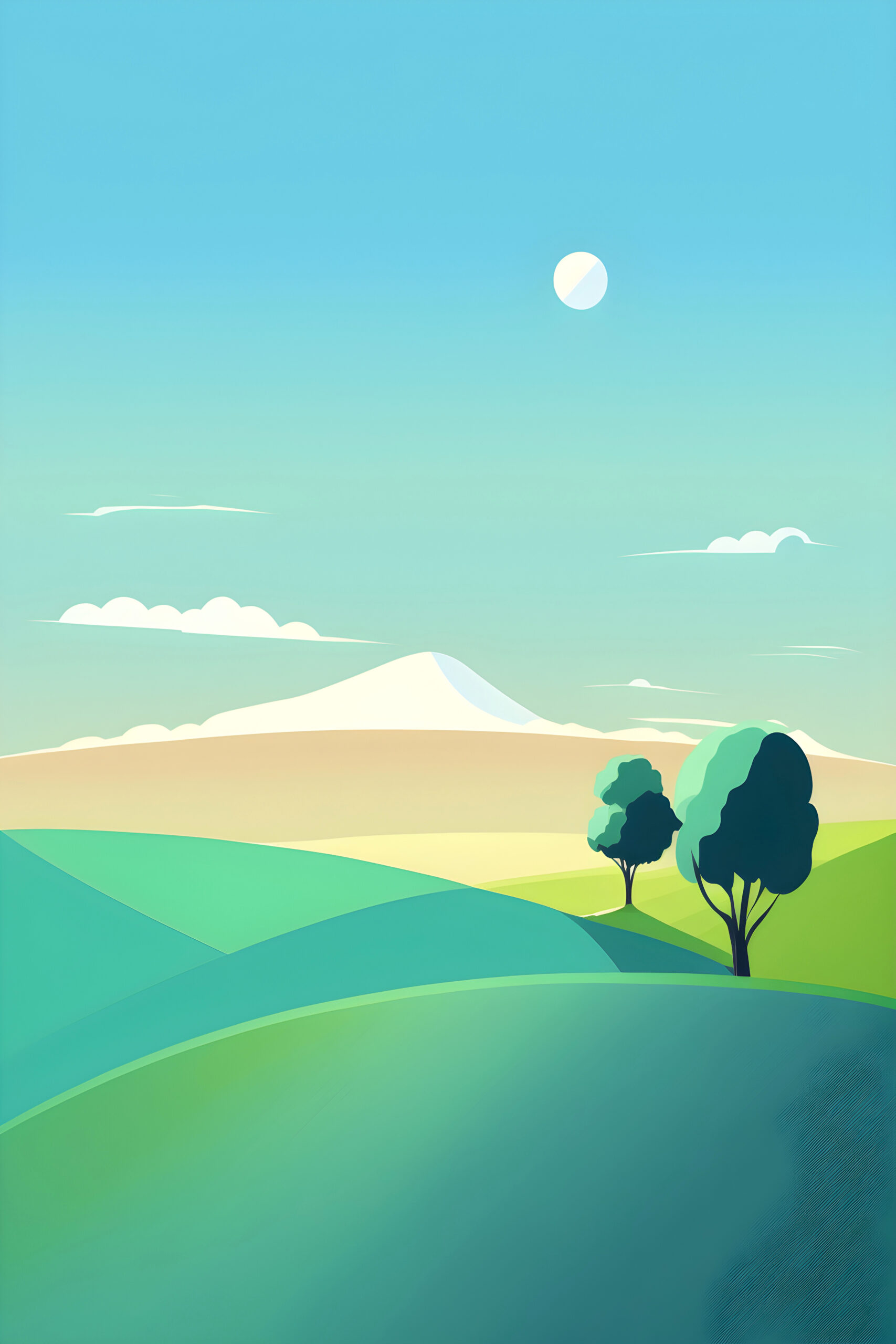 10-Minute Minimalist Landscapes