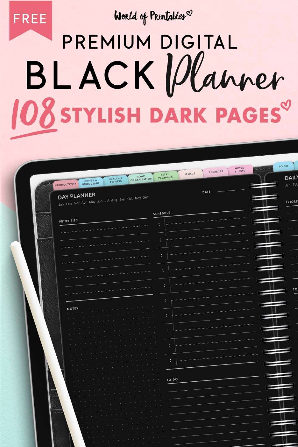 Instant Download: FREE iPad Digital Planner