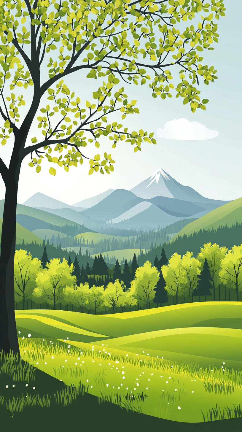 Bring the Outdoors In: Lush Green Nature Backgrounds