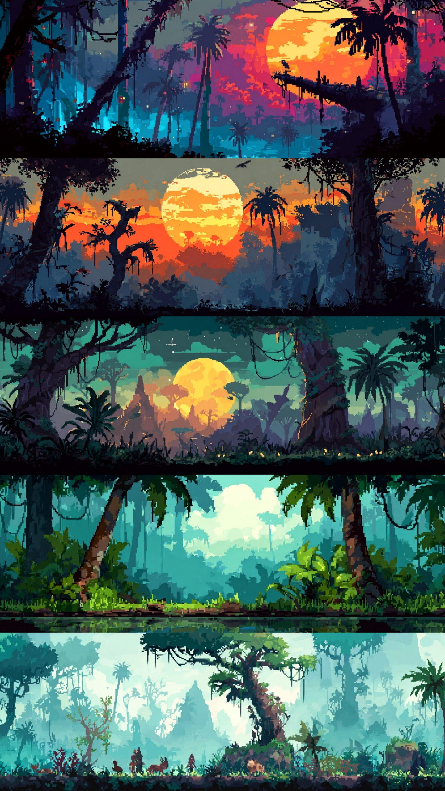 Immerse Yourself in a Lush Tropical Jungle