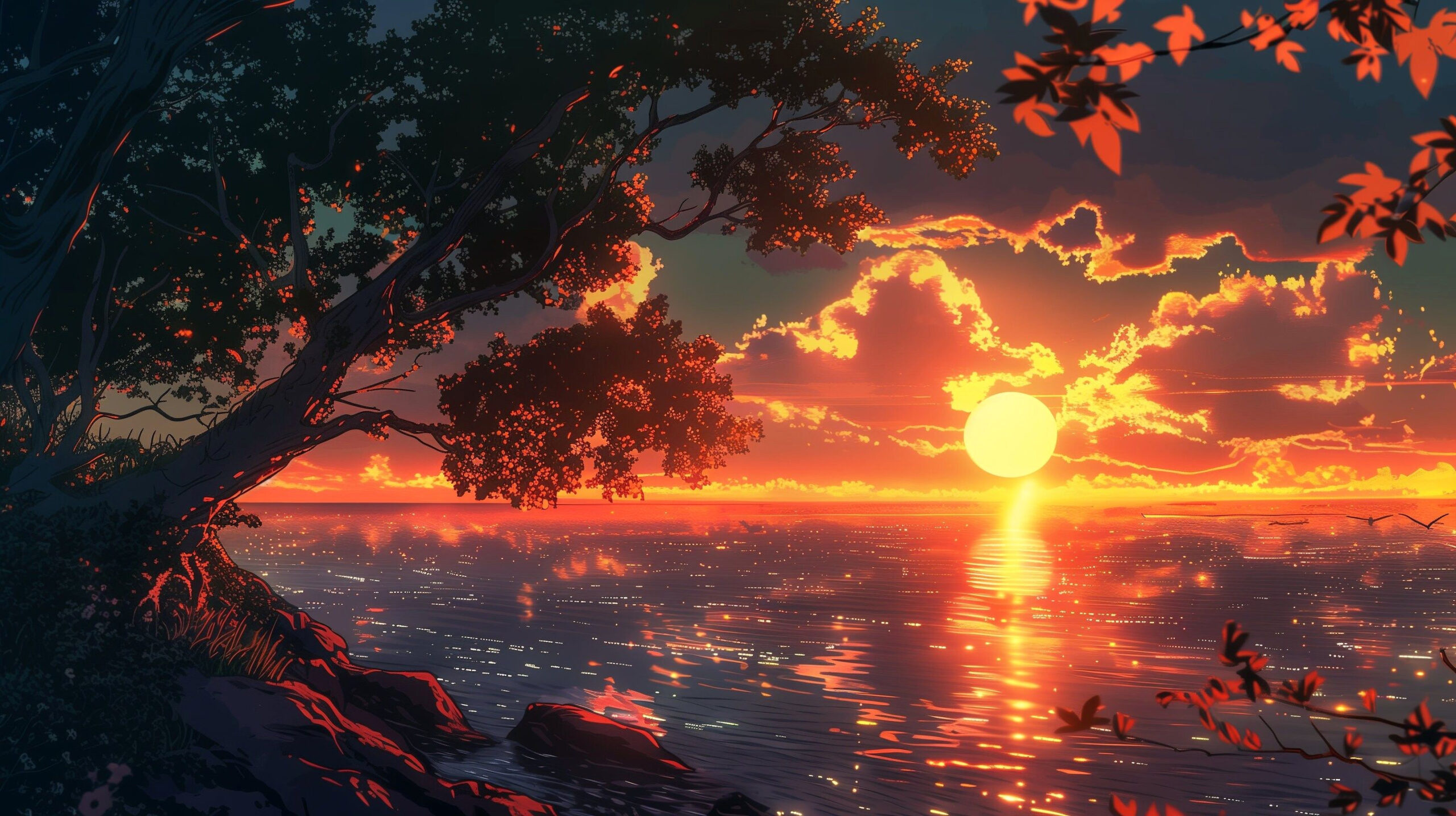 Spectacular Sunset Backdrops for Your Device