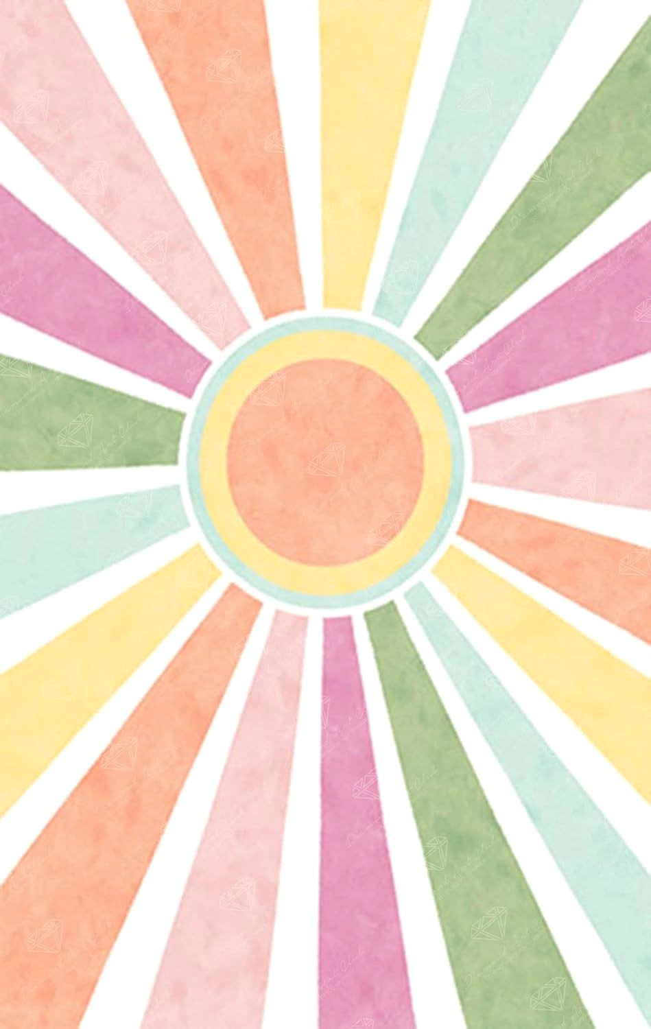 Easy Diamond Painting Kit for Beginners: Create Stunning Sun Rays Landscape