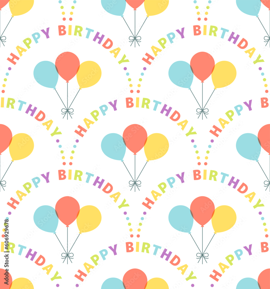 Vibrant Birthday Patterns for Wrapping, Cards & More