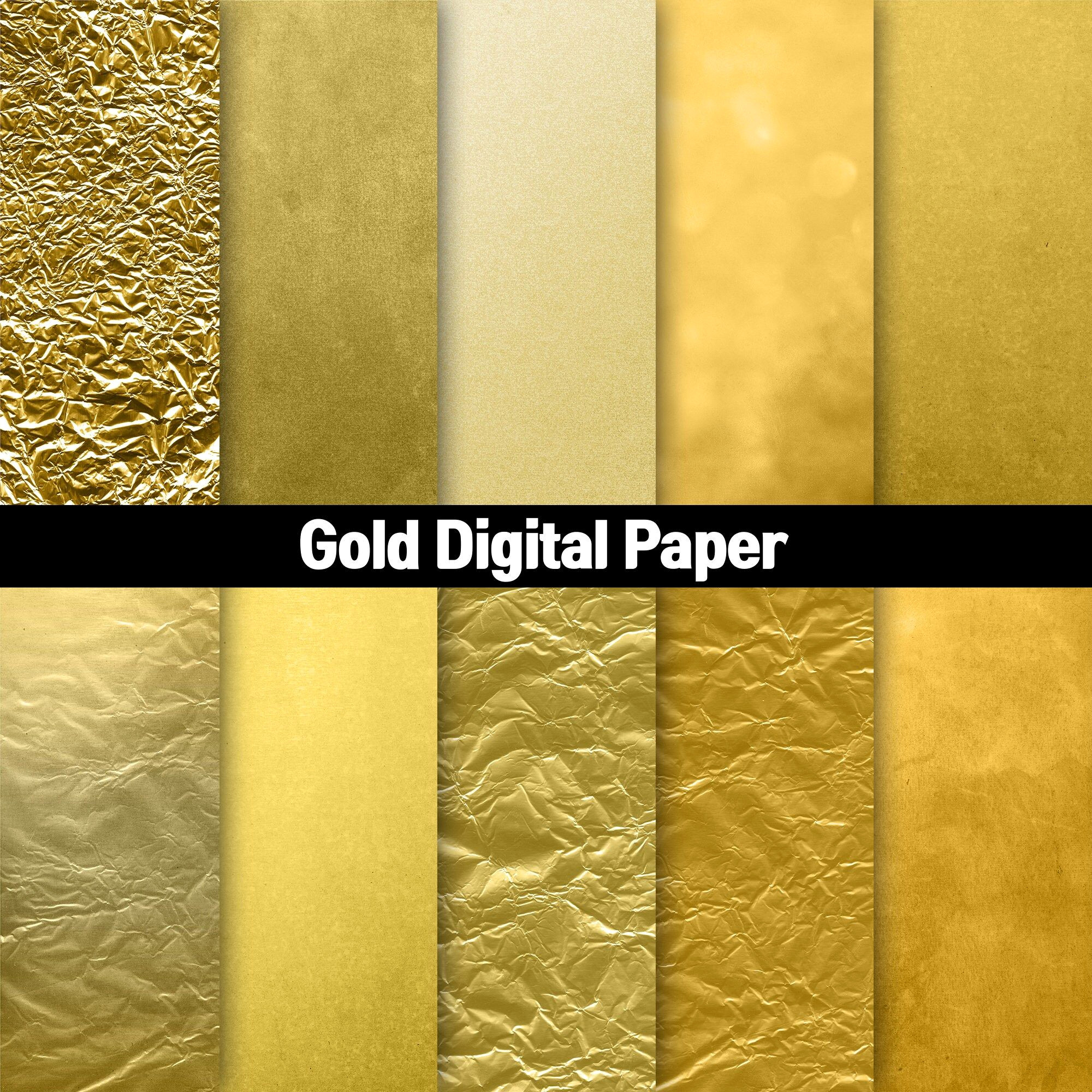 Luxurious Gold Glitter Backgrounds