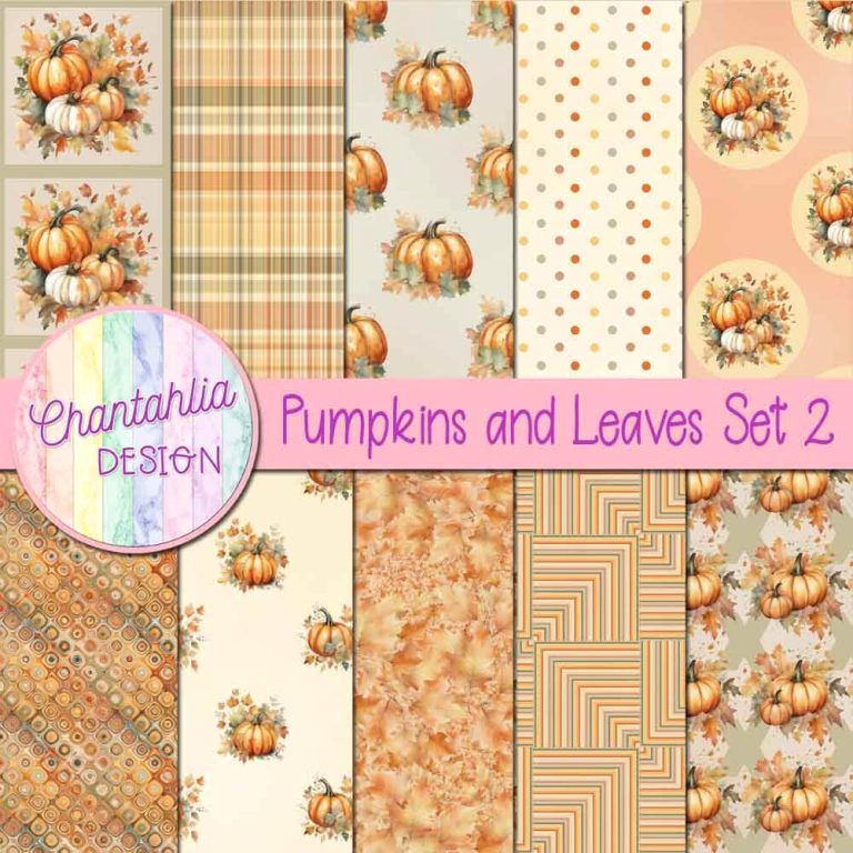 Cozy Fall Digital Paper Collection