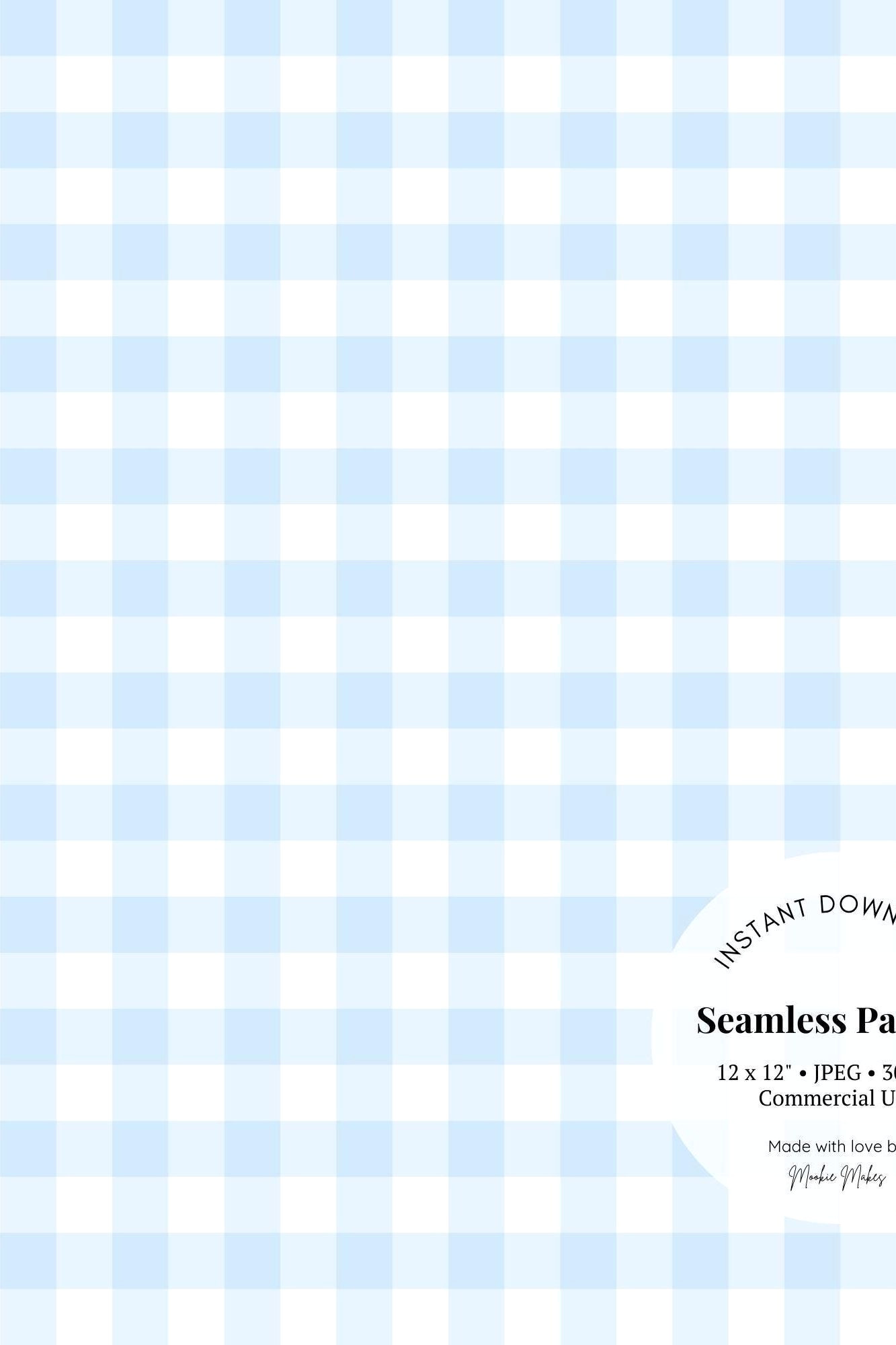 Adorable Blue Gingham Nursery Decor Inspiration