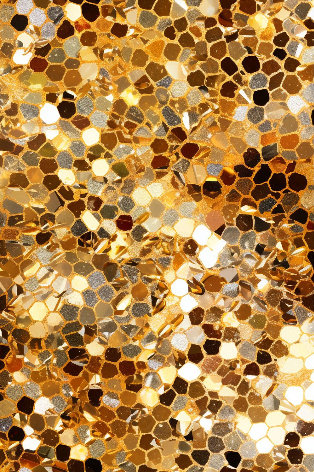 Shine Your Masterpiece with Gold Glitter Digital Papers!