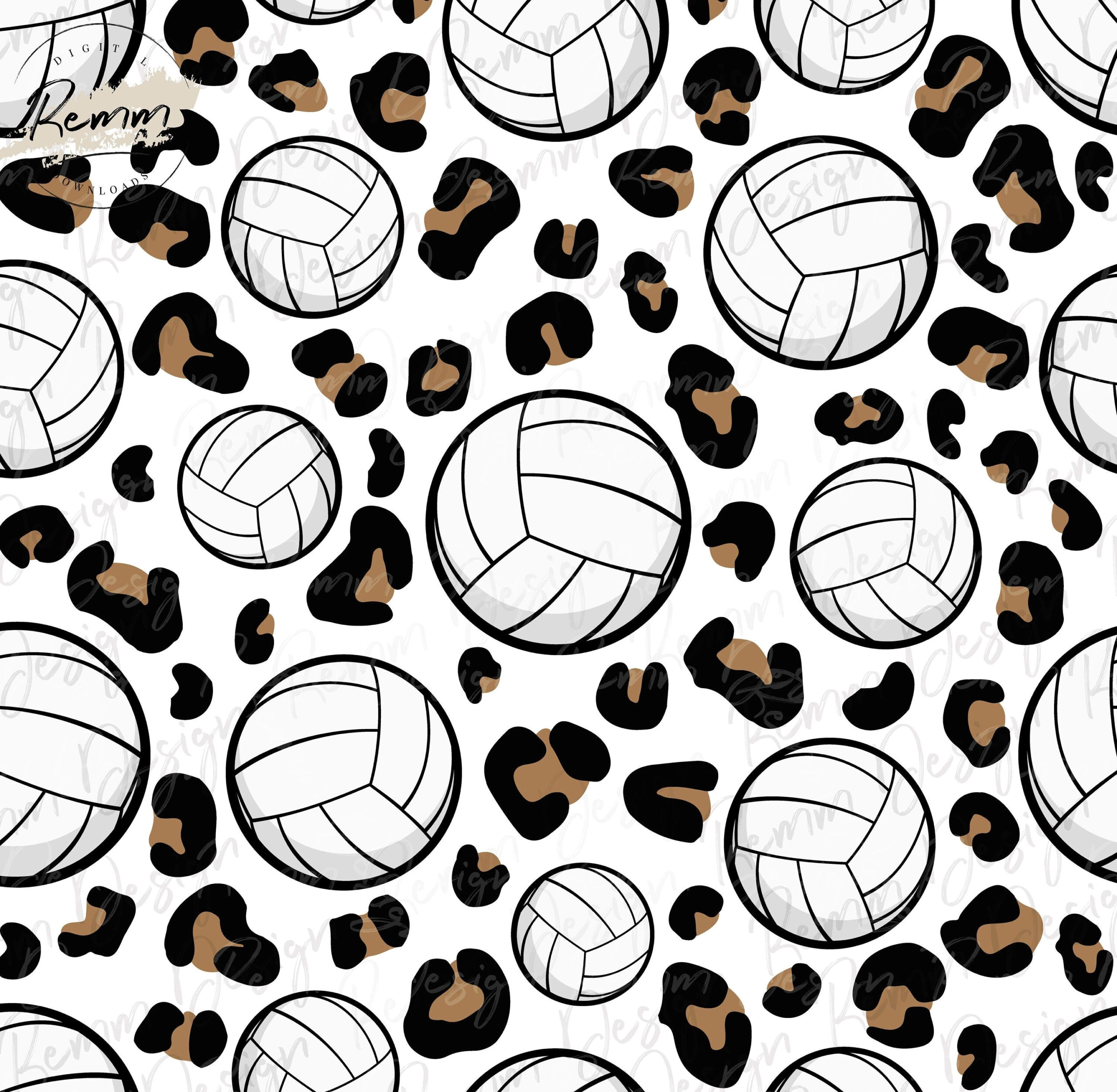 Wild Cheetah Volleyball Png & Printable Backgrounds