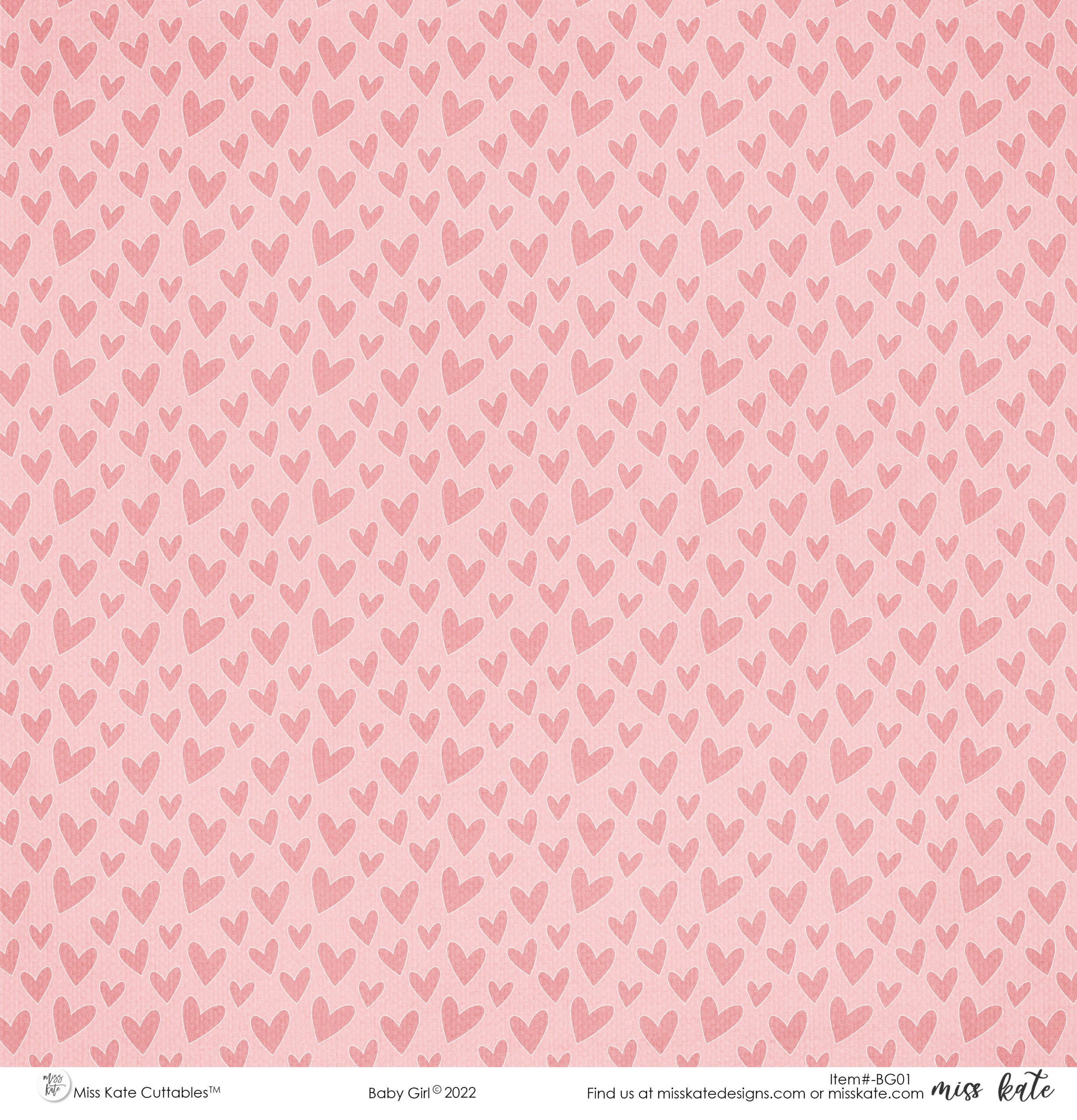 Sweet Baby Girl Paper Printables