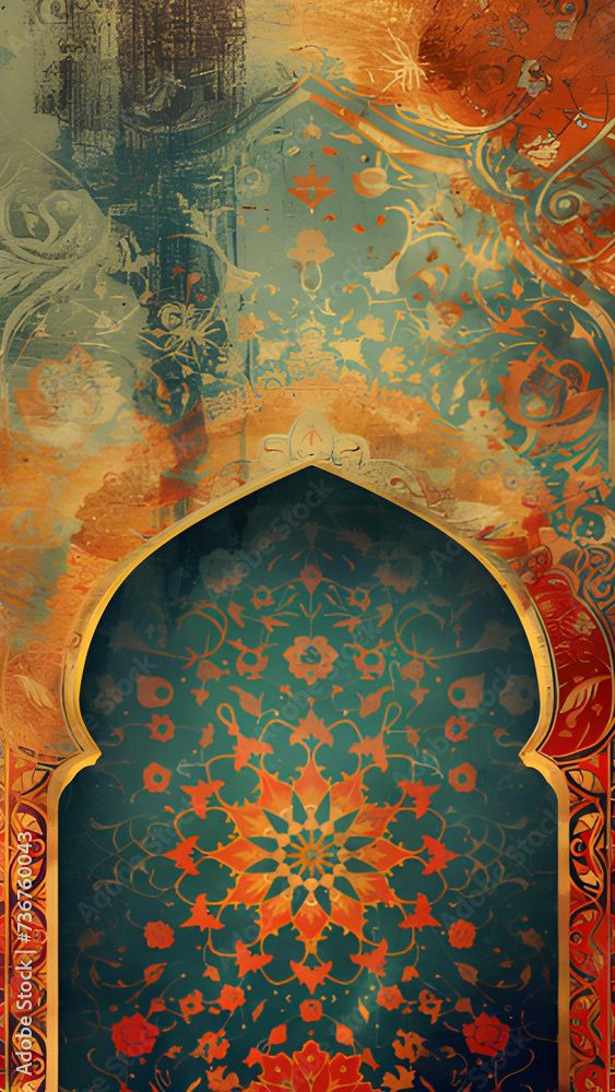 Midnight in Mecca: Stunning Arabic Patterns