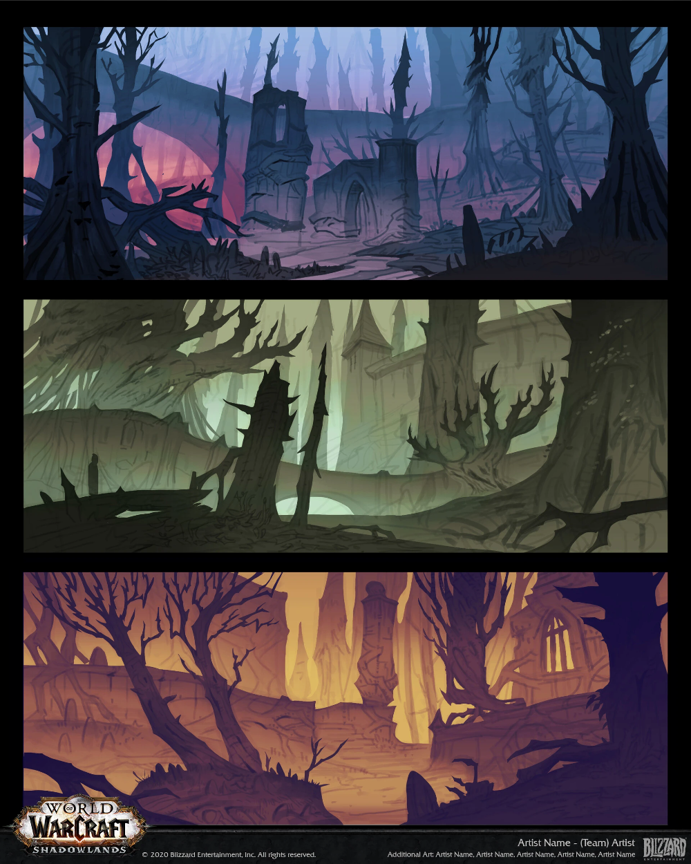 Exploring World of Warcraft: Shadowlands Art in a Blizzard of Creativity
