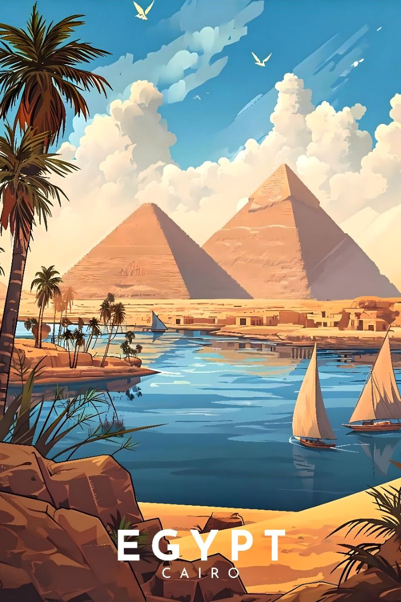 Discover Ancient Egypt in a Single Postcard