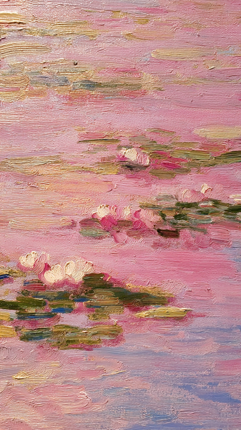 Lotus Flower Art: Vibrant Abstract Masterpiece