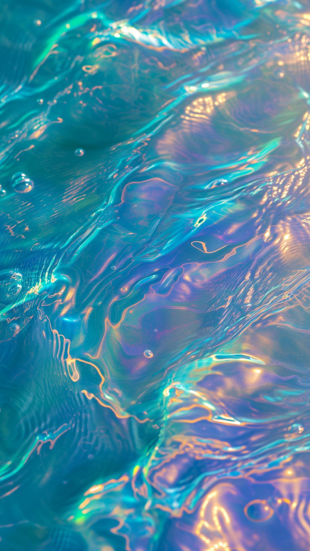 Turn Your iPhone into Eye Candy with Iridescent Wallpapers & Unleash Midjourney Magic