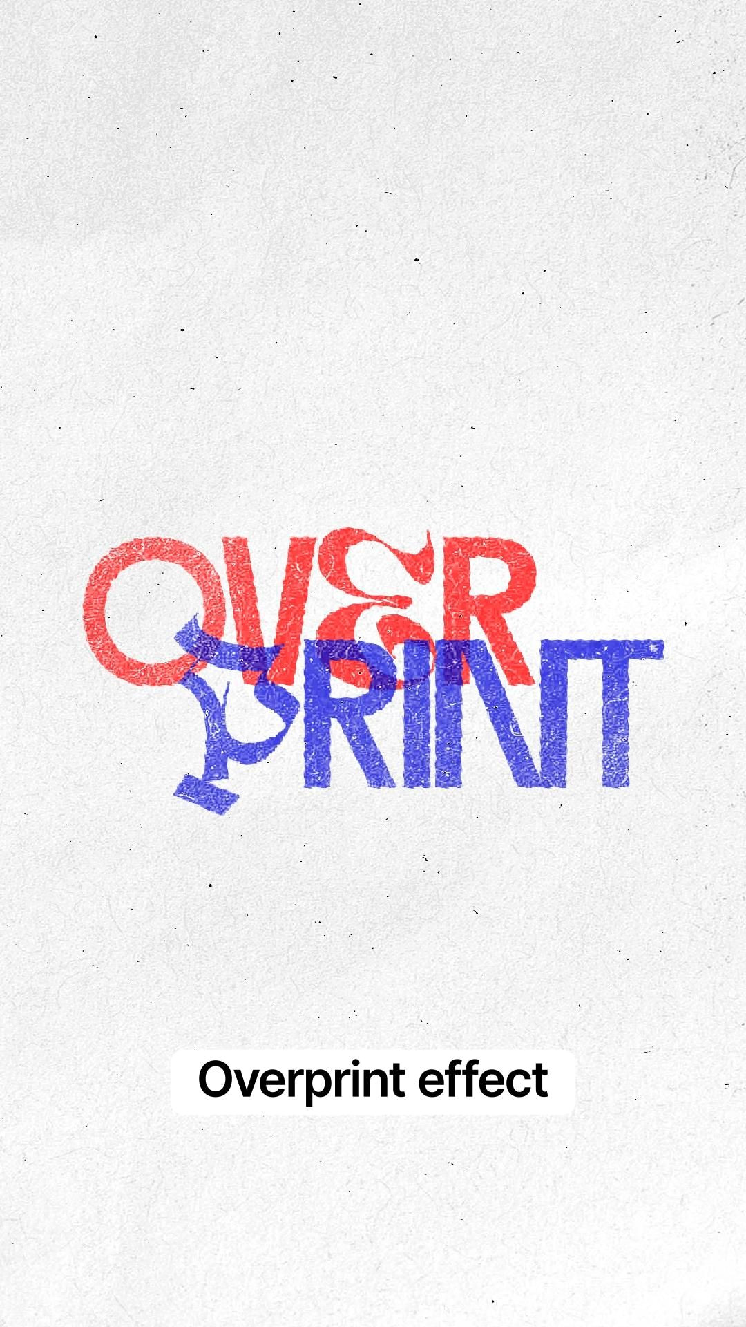Get the Grungy Overprint Look in Photoshop