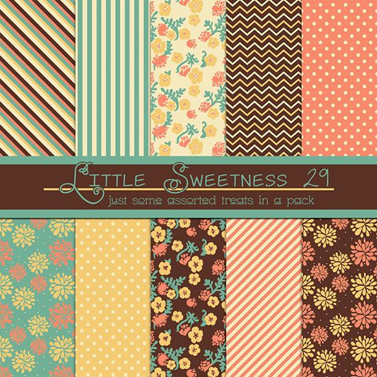 Get 45 Free Digital Patterns & Papers to Download Now