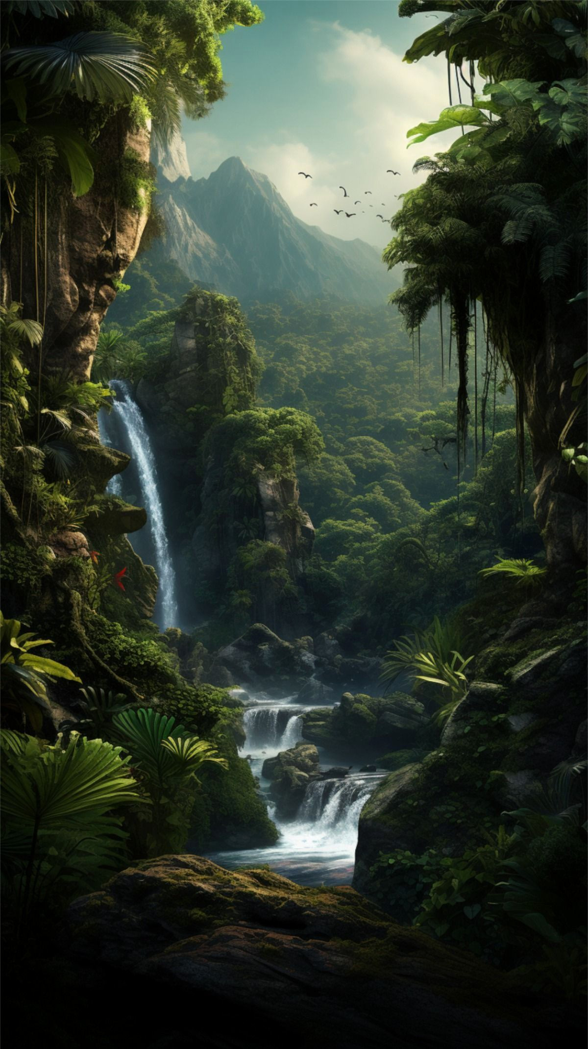 Dive into the Jungle with This Epic Wall Mural