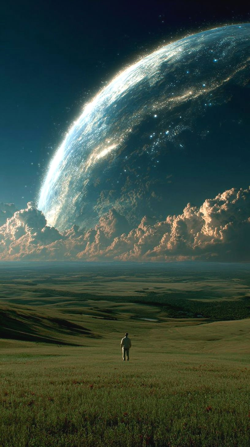 Epic Planets Meet Nature’s Masterpiece