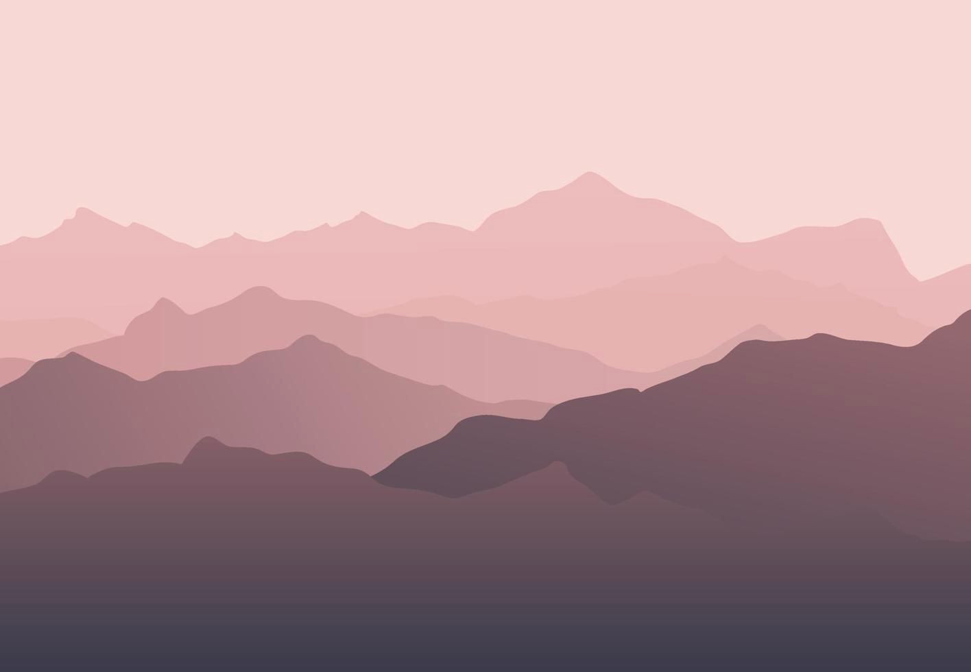 Free Beautiful Mountain Silhouettes for Your Wallpaper & Posters