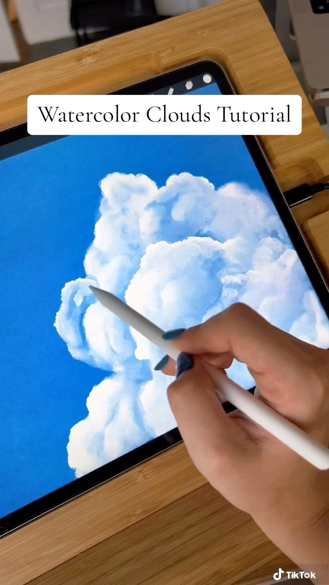 Create Dreamy Watercolor Clouds in 10 Easy Steps