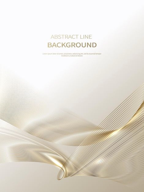 Luxury Gold Background | Elegant Brochure Template