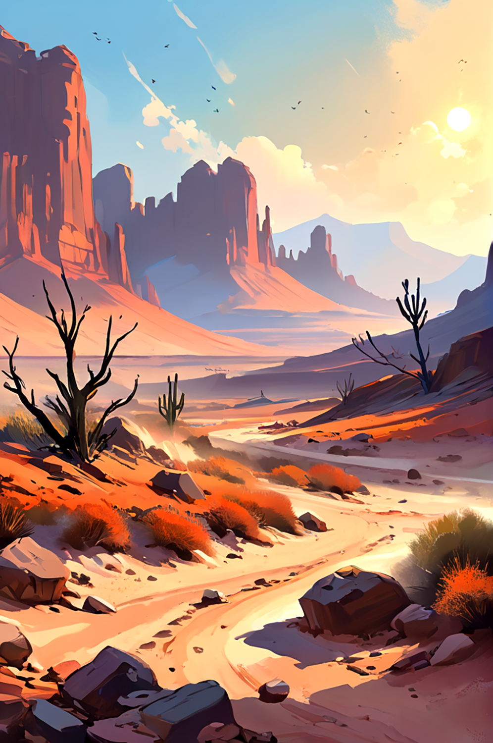 Rocky Desert Landscapes as Masterpieces