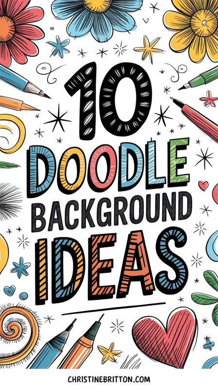 10 Insanely Easy Doodle Background Designs