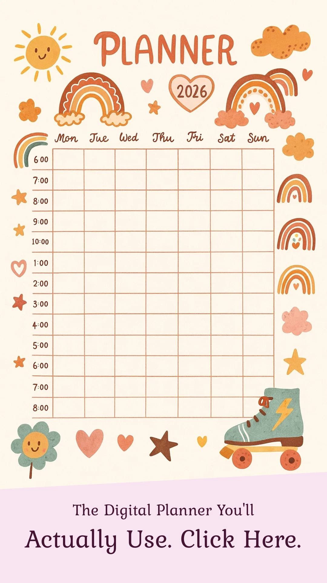 Transform Your Life with a Cute Digital Planner
