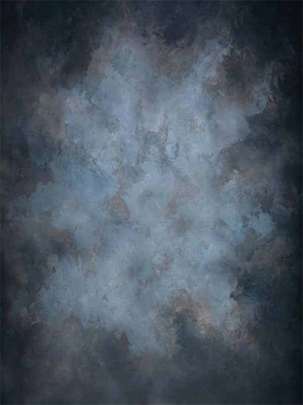 Elegant Hand Painted Backdrop: 6′ Wide x 6′ High