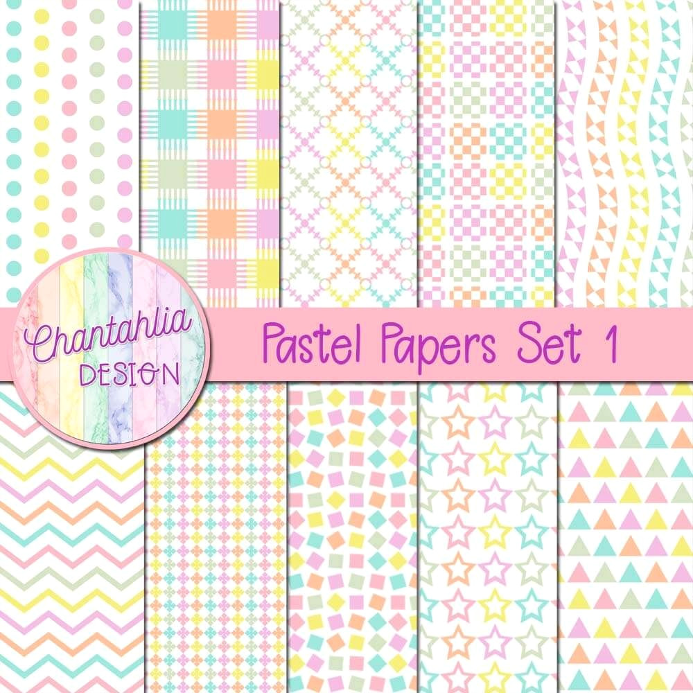 Soft Pastel Papers Download Now
