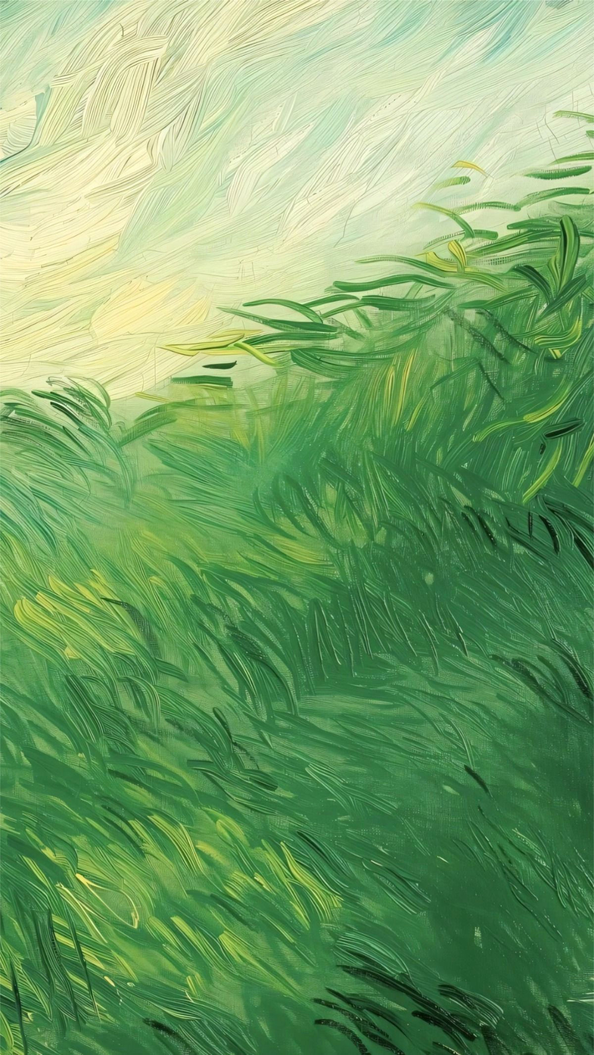 Breathtaking Sky + Serene Landscapes in Vibrant Oil Paint