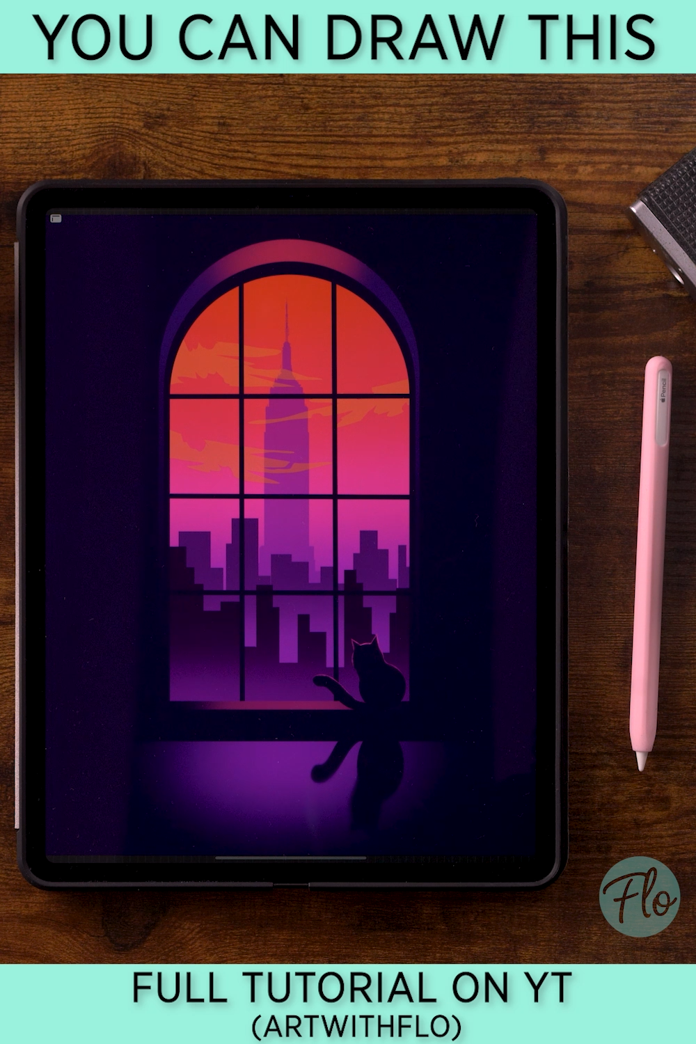 Draw a Dreamy Window in Procreate