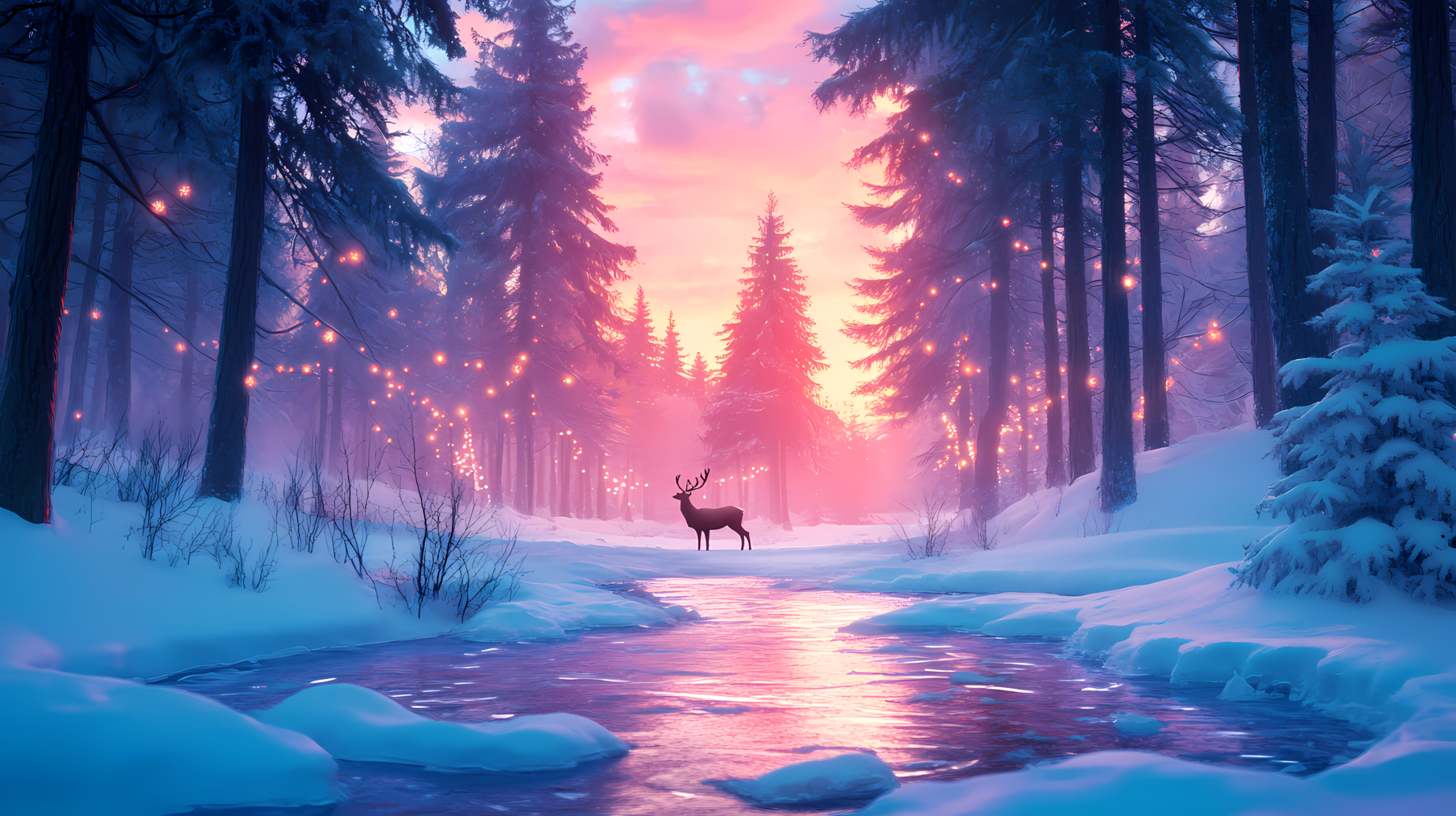 24 AI-Powered Christmas Wallpapers to Transform Your Desktop