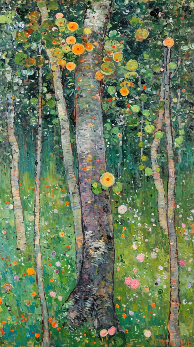 Ethereal Floral Masterpieces: Inspired by Klimt’s Golden Touch