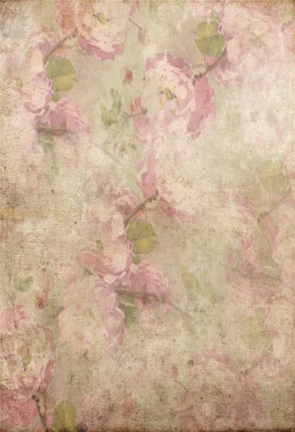 Vintage Boho Floral Backdrop