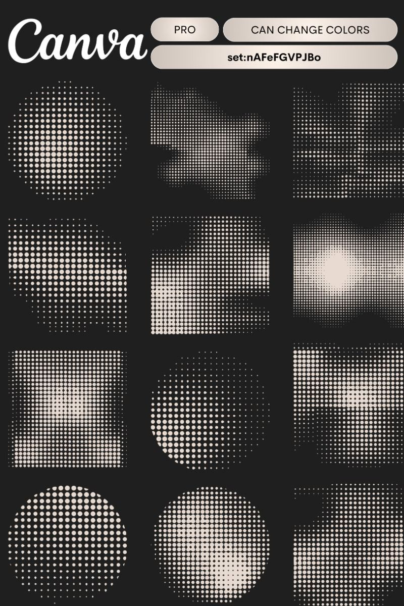 Elevate Your Designs with Halftone, Texture & Graphic Patterns