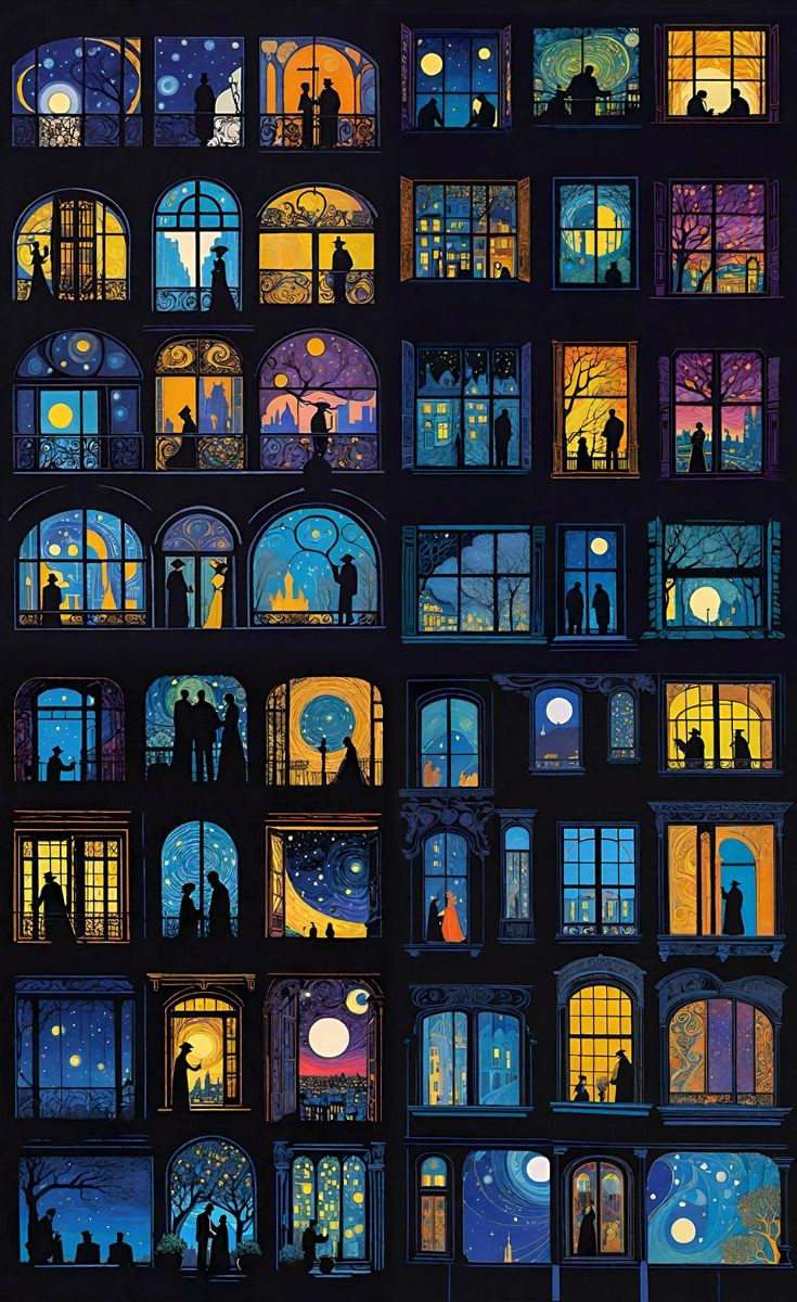 Windows to the Night: A High-Rise Enchanted.