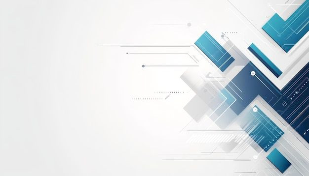 Elevate Your Brand: Bold Blue Arrows on White