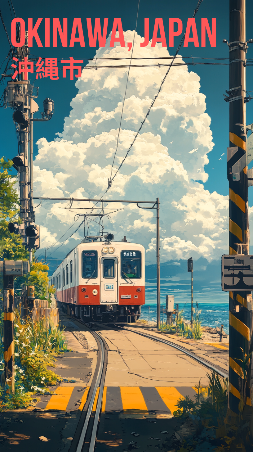 Discover the Island of Okinawa in Vibrant Style