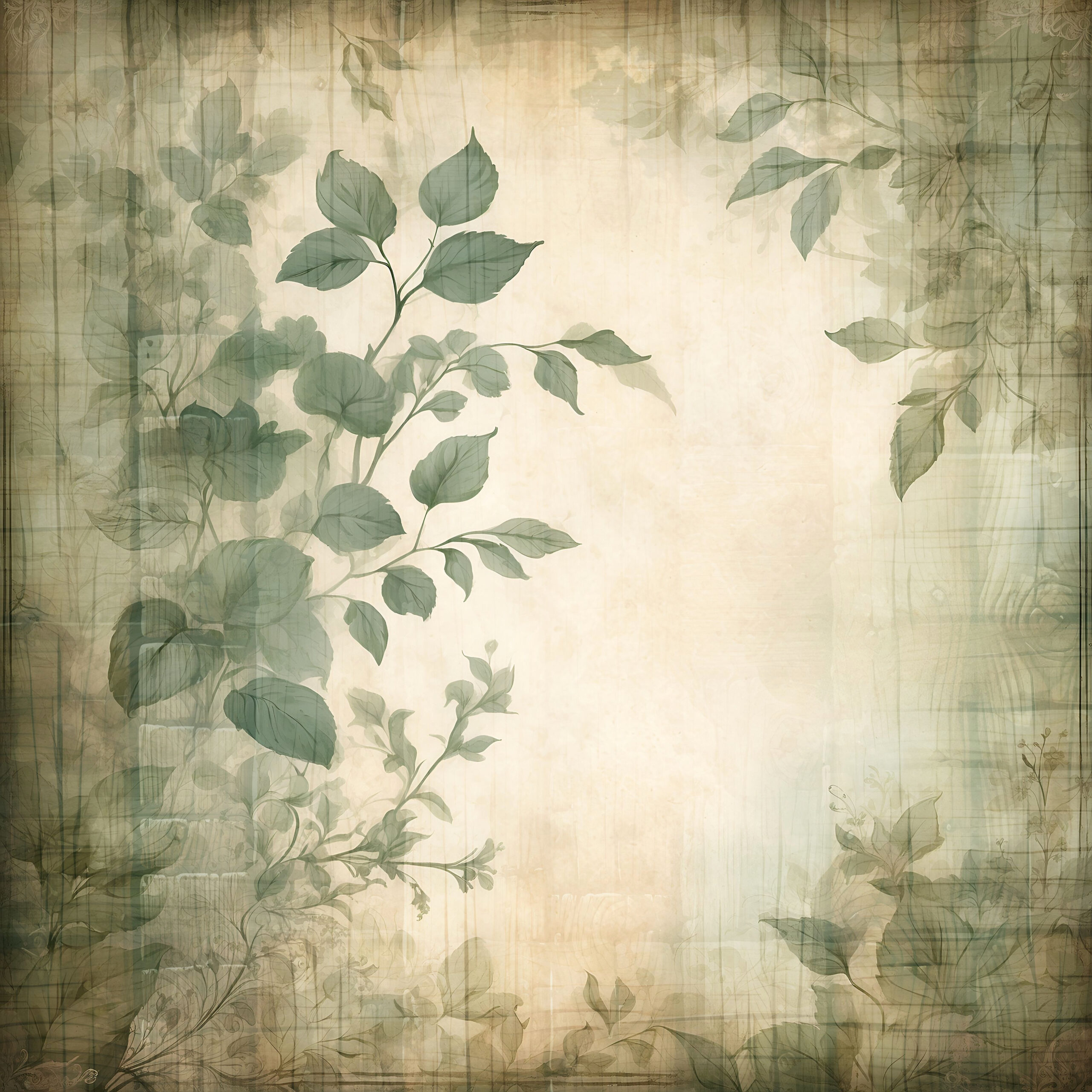 Boho Botanical Bliss: Soft, Vintage-Inspired Plant Journal Pages