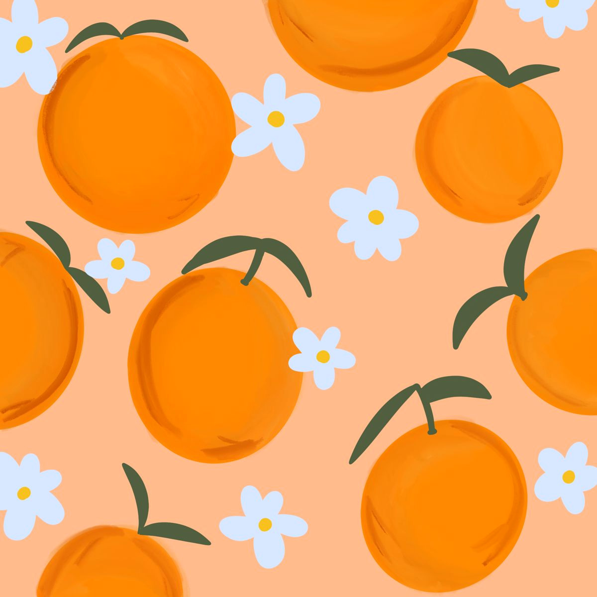 Sweet Summer Bliss: Oranges, Daisies & Warm Weather
