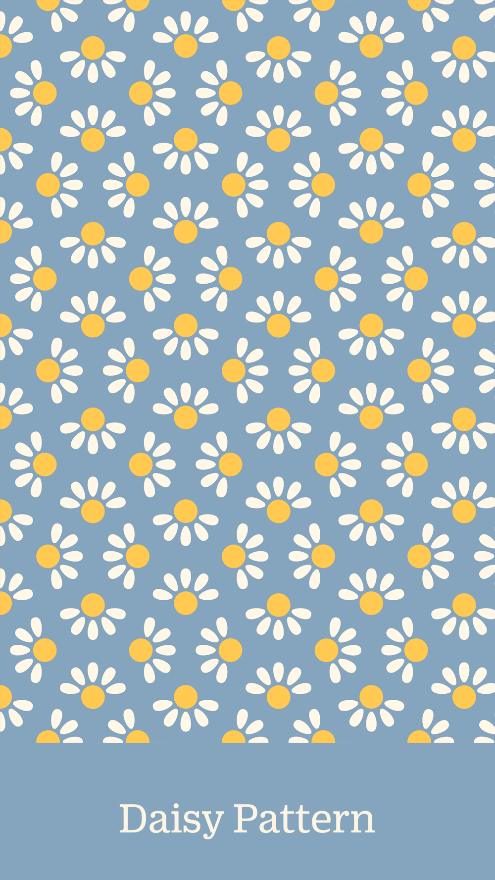 Dreamy Blue and White Flower Power