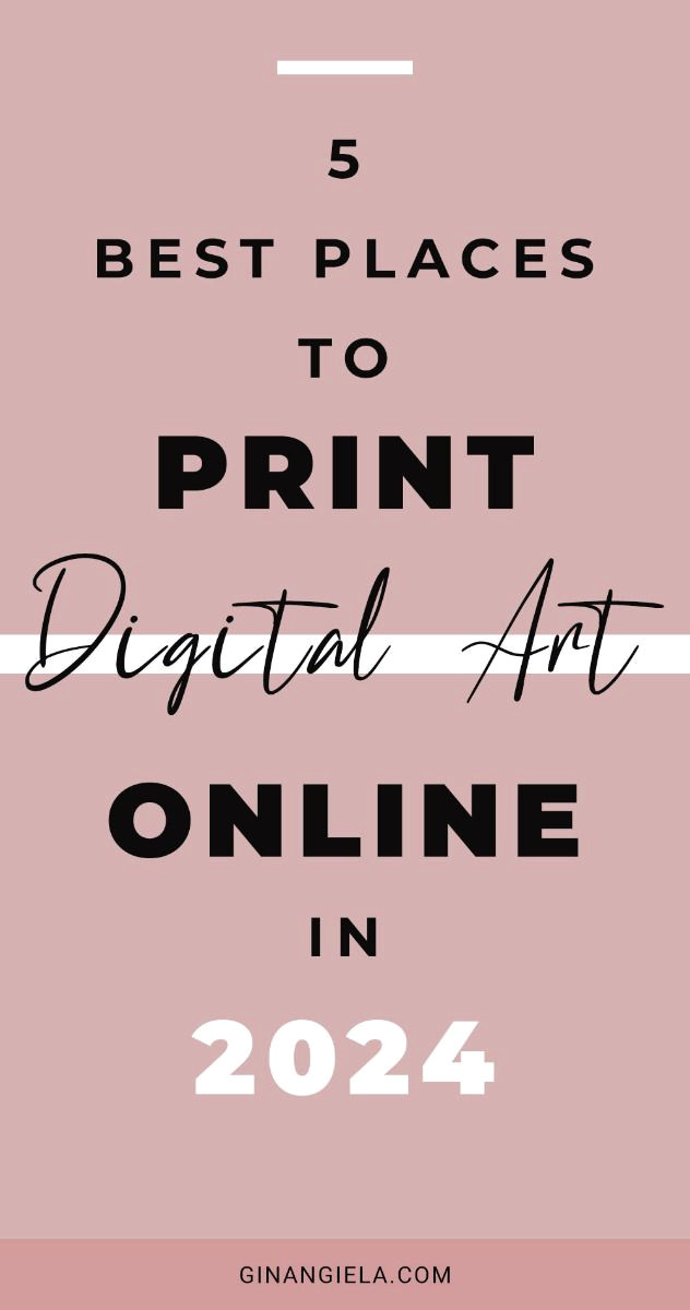 5 Best Sites for Online Digital Art Printing