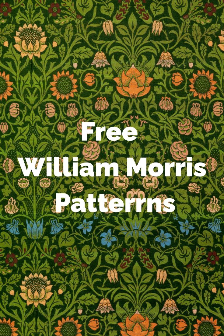 Transform Your Crafts with Free Vintage William Morris Prints